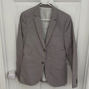 Topman Light Gray Men's Blazer